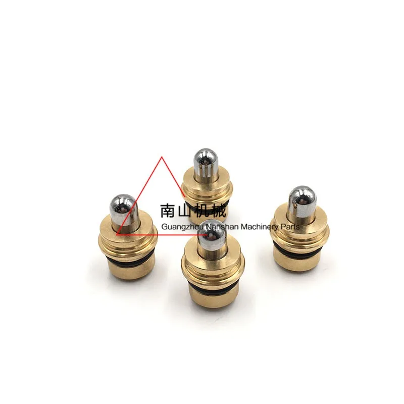 4PCS/LOT for Rexroth Yuchai yc35 55 60-6/7/8 joysick bullet pusher bullet oil seal YC60 JOYSTICK PUSHER excavator accessories