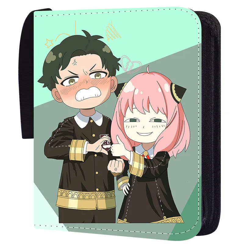 SPY×FAMILY 400pcs Game Card Photo Album Binder Cartoon Anime Business Card Holder Children’s Trendy Toy Luxurious Birthday Gift