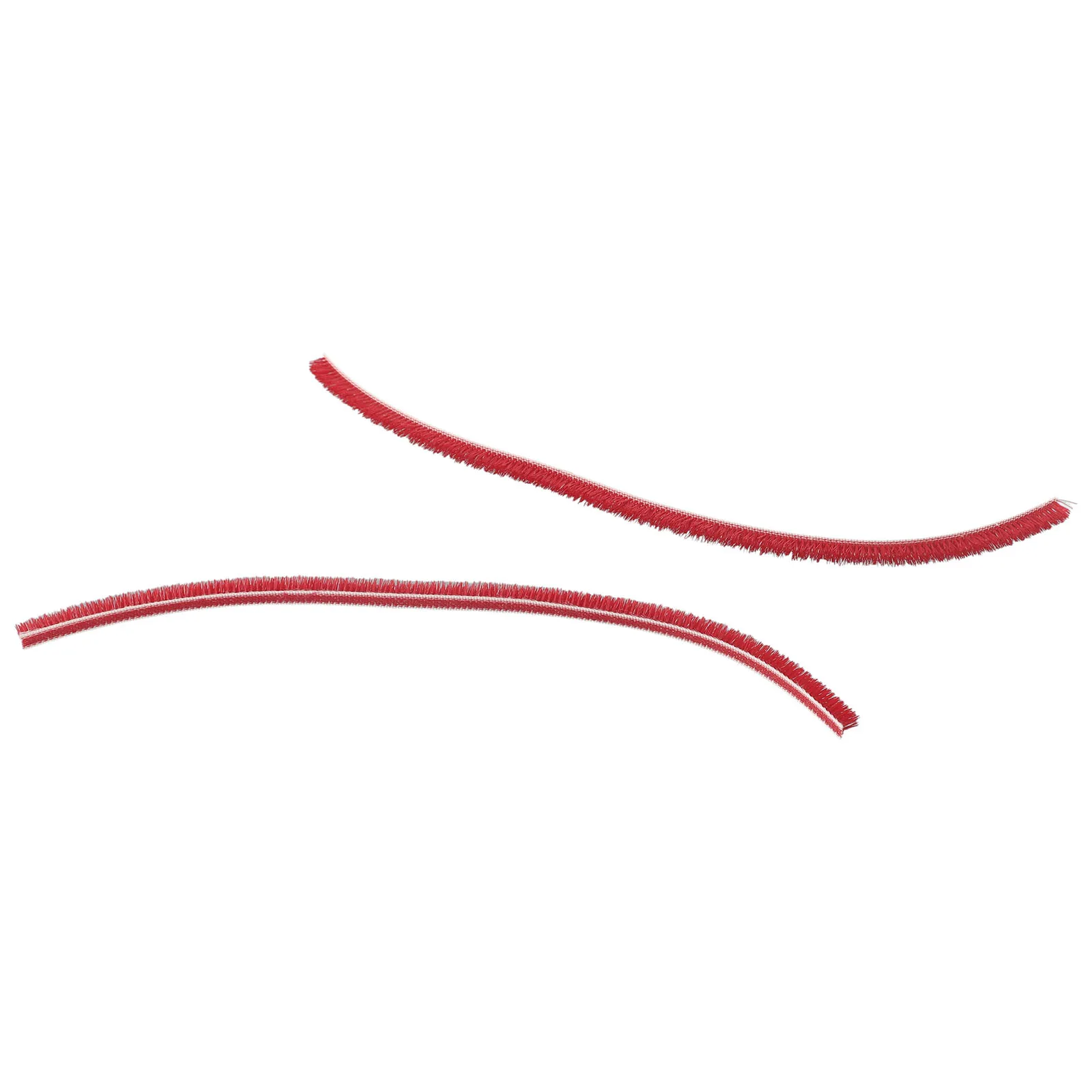 Brand New High Quality Practical Replaced Plush Strips Rolling Brush Strips Soft Plush 4piece Black Premium Material