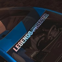 Cartoon Legends Run Forever Car Decal Personalized Car Stickers Motorcycle Decals 