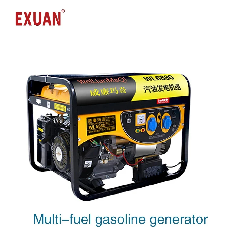 3000W small gasoline generator single-phase household miniature silent mini Household equipment generators