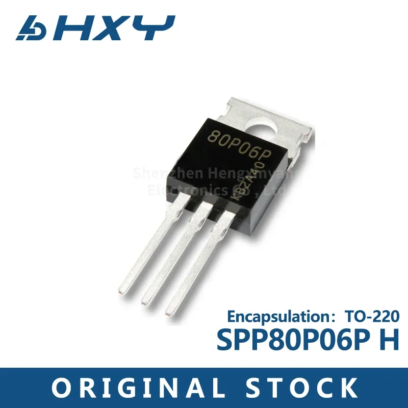10 قطعة SPP80P06P H TO220 حزمة-60 فولت/-80A N-قناة MOS FET
