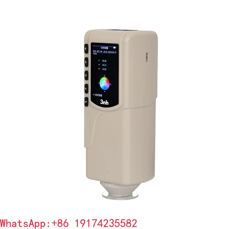 Used Guangdong Lab Portable High Precise Photo Digital Spectrophotometer 3nh Colorimeter For Color Analyzer