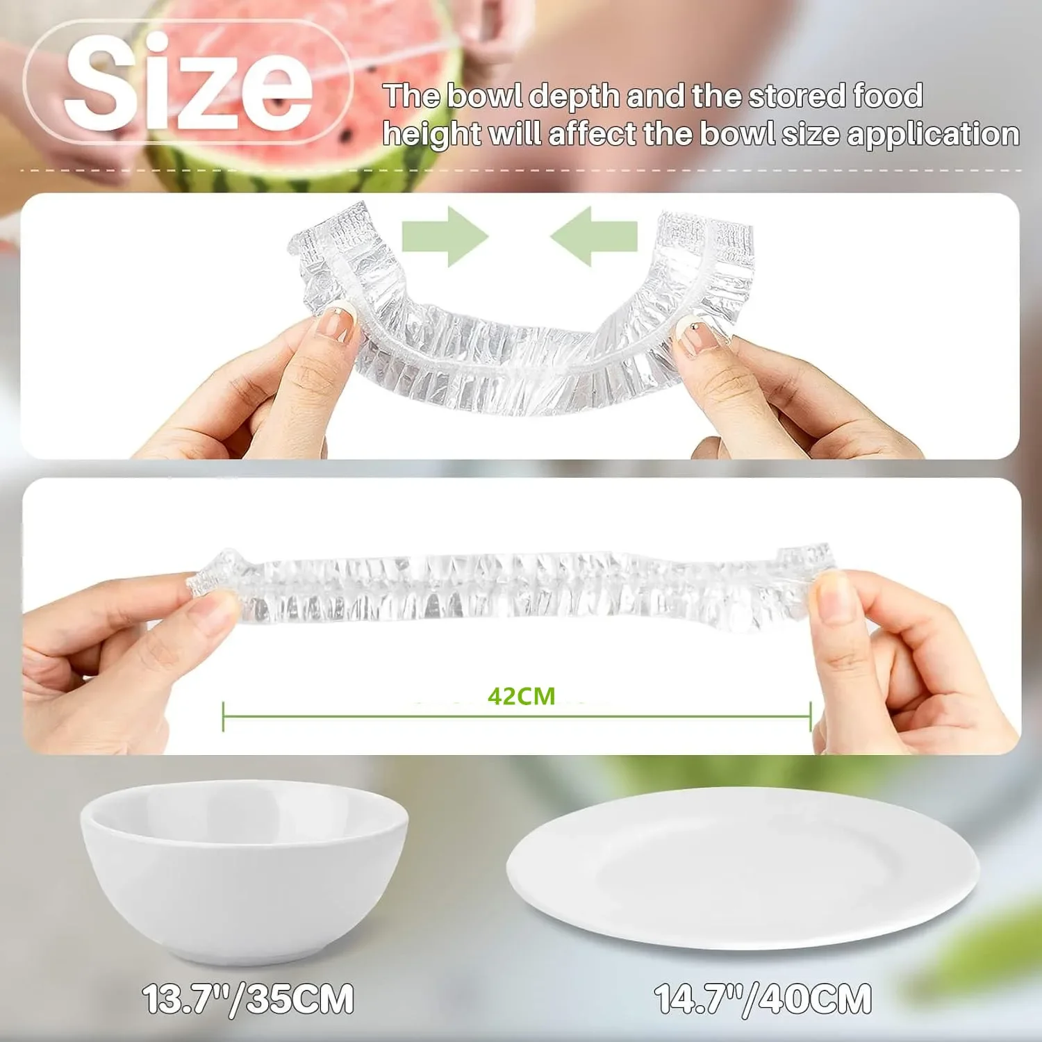 100 Bowl Covers Bread Proofing Wrap for Food Stretch Elastic Food for Reusable Shower Caps Sourdough Bread Starter Basket Baking