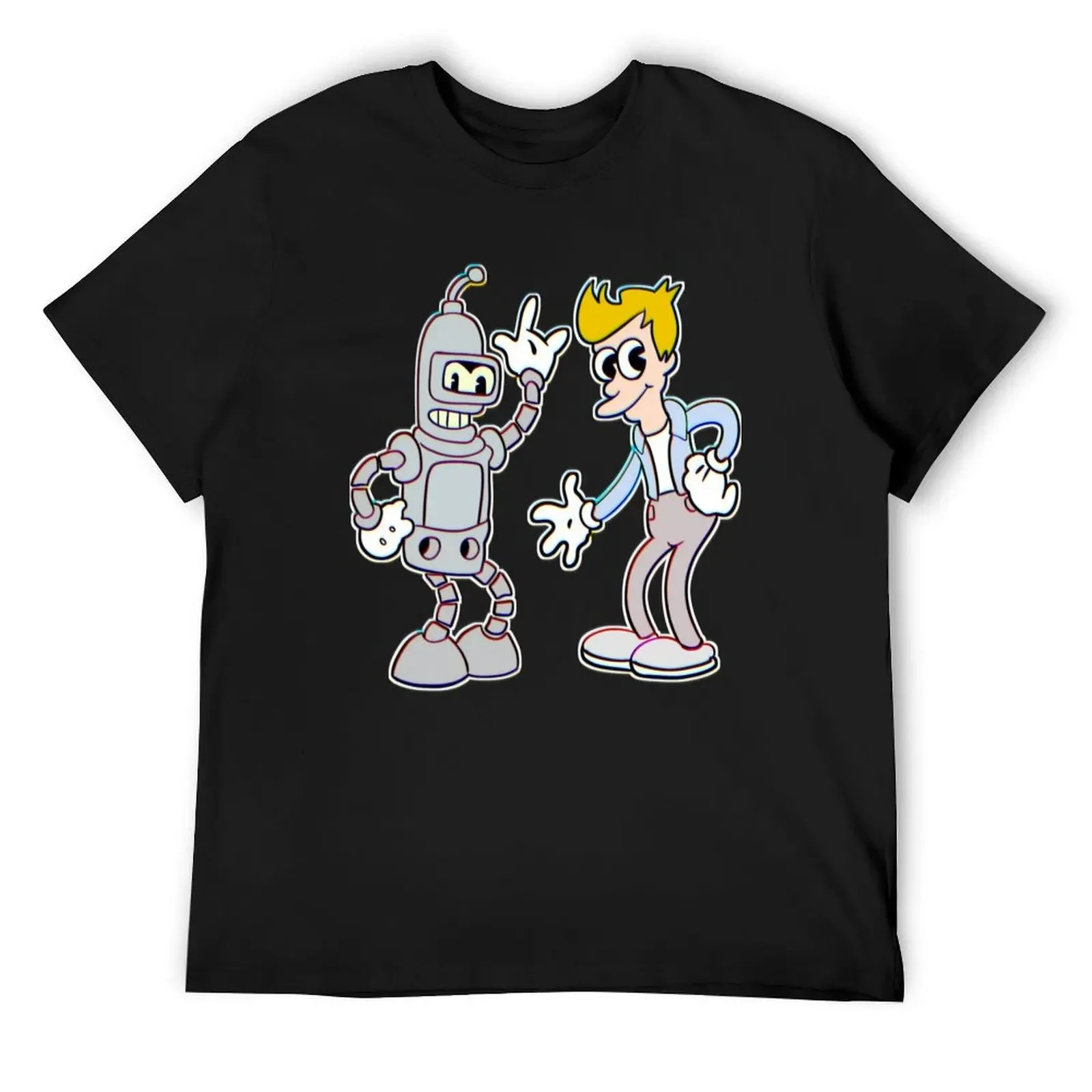 

BENDER AND FRY T-Shirt anime new gifts and t-shirts oversized designer t shirt men