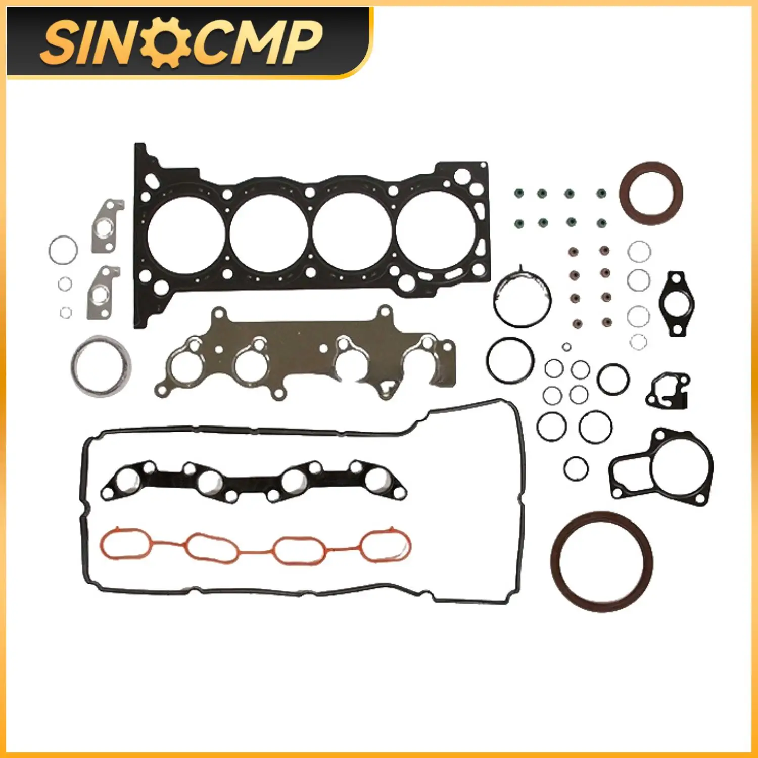 1Set Engine Overhaul Gasket Seals Kit HS26357PT CS26357 For 05-16 Toyota Tacoma 2.7L DOHC 16V 2TRFE Auto Professional Parts