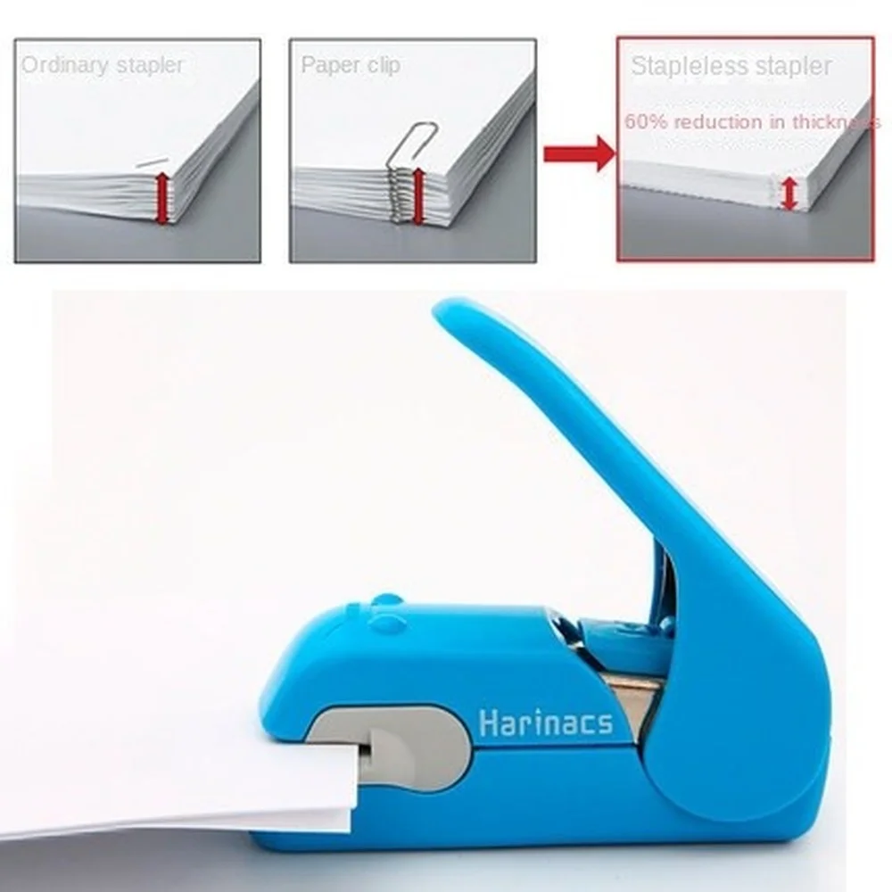 Nailless Stapler Saves Time and Effort Needleless Handheld Stapler Mini Portable Stapler SLN-MPH105