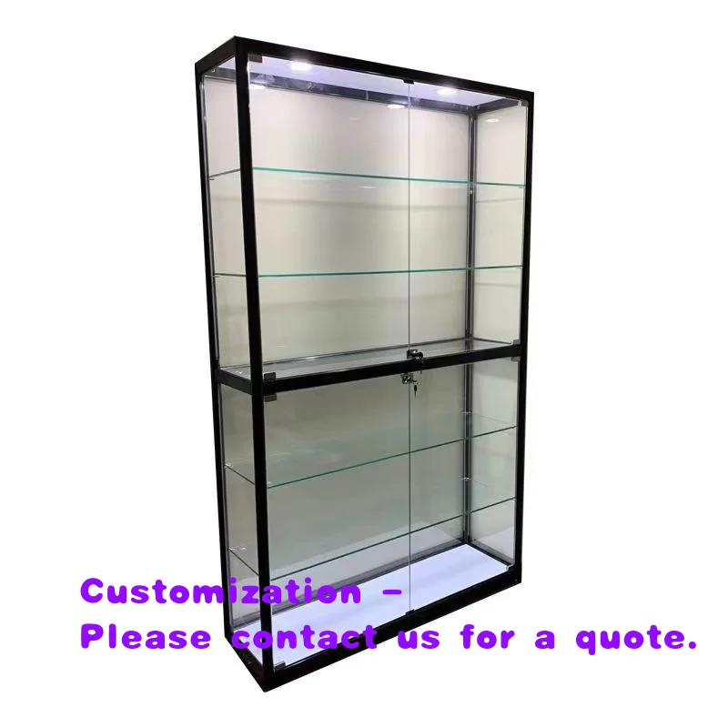 

Стеклянная витрина на заказ от лучшего поставщика, полностью закаленное стекло, витрина-прилавок со светодиодной подсветкой, для торговых центров