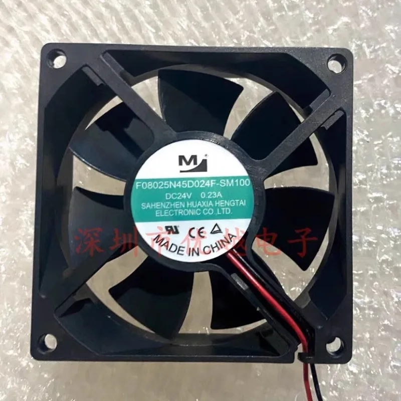 novo-ventilador-de-refrigeracao-f08025n45d024-sm100-24v-019a-023a-ventilador-conversor-de-frequencia-80-80-25mm