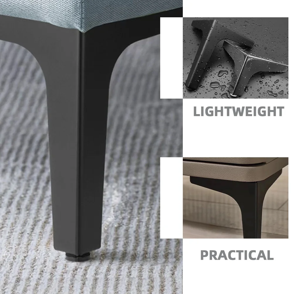 

4Pcs Iron Triangle Furniture Legs Replacement Feet for Sofa Cabinet Dresser Sturdy Support Dresser Legs Sofa Support