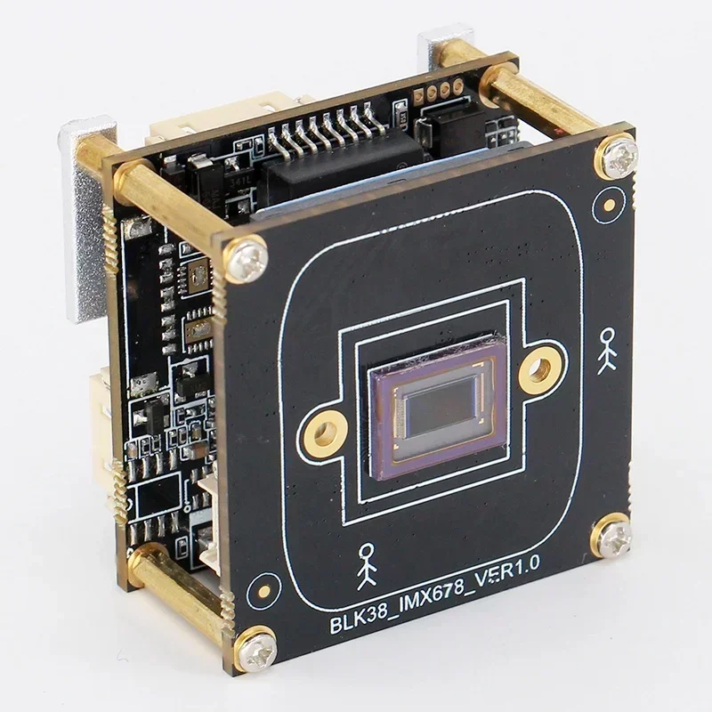 New In stock SIP-K678A  H.265+/MJPEG Open Ipc USB,UART,Reset 8.0mp, 30fps,1/1.8 IMX678+Hi3516AV300 Wifi Camera Module for Underw