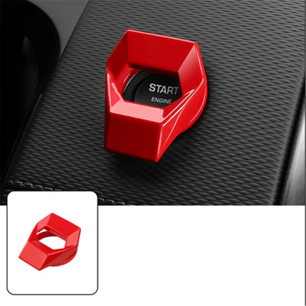 Car button carbon decorative switch for BMW F13 G11 G12 F01 F02 F87 F80 F83 F82 F90 F10M F13M F12M M8 Z4 E89 