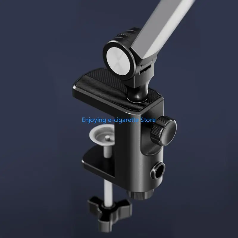 Mikrofonständer mit 2-in-1-Auslegerhalterung, Tischklemme für Mikrofonstange Y4QF – Detail 3