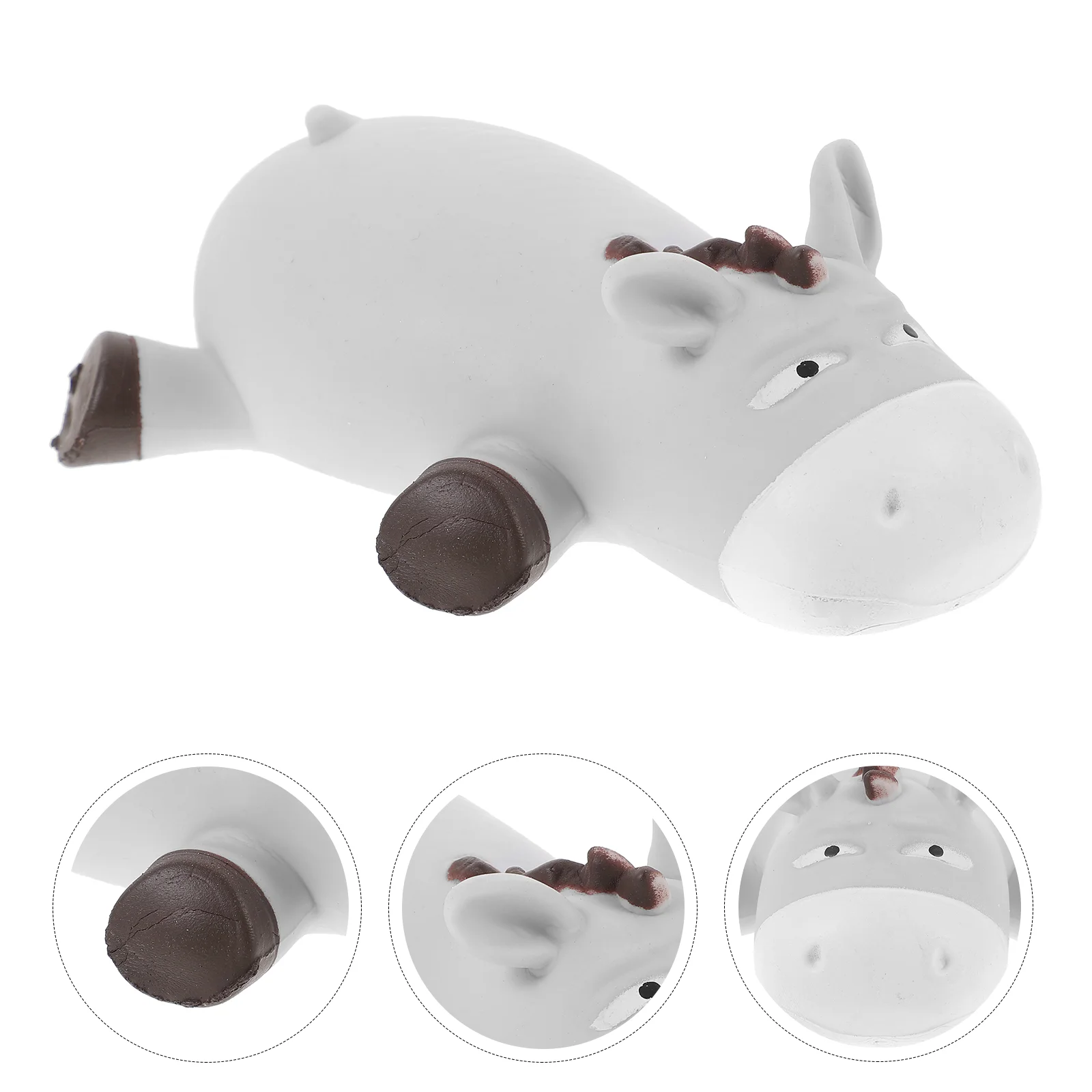 Jouets de décompression doux en forme d'âne, jouet à presser, dessin animé mignon, décoration de bureau, cadeaux, petite Figurine extensible