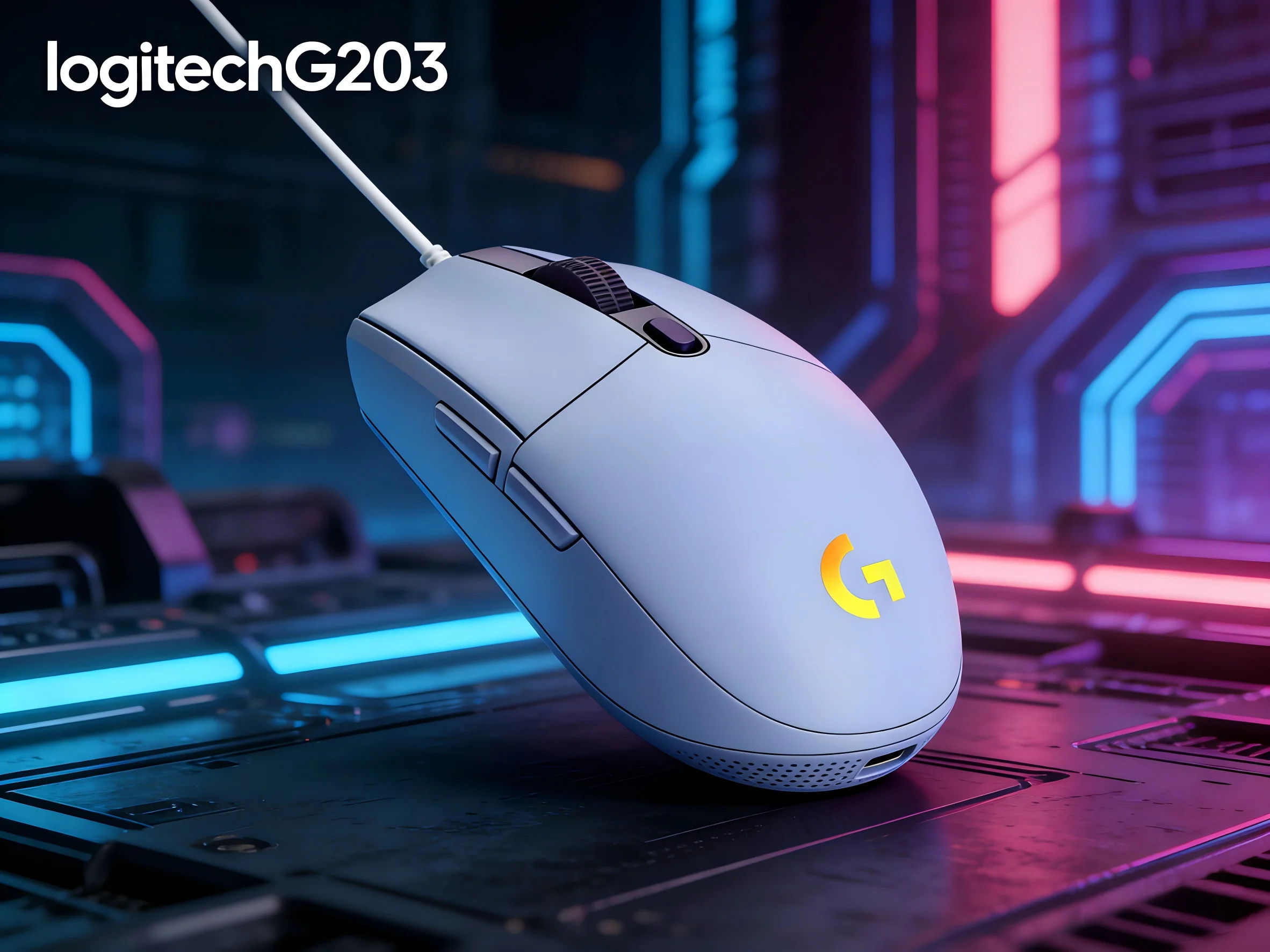 

Logitech G203 Игра имеет стабильное проводное соединение мыши, изготовление его идеально подходит для командных битв. Супер гладкая полнокадровая работа.