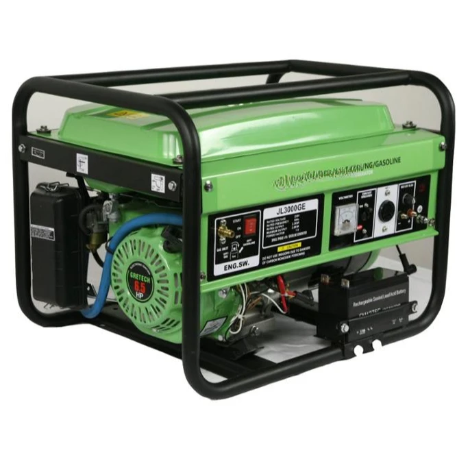 Standby power high quality own patent small gas generator for home use