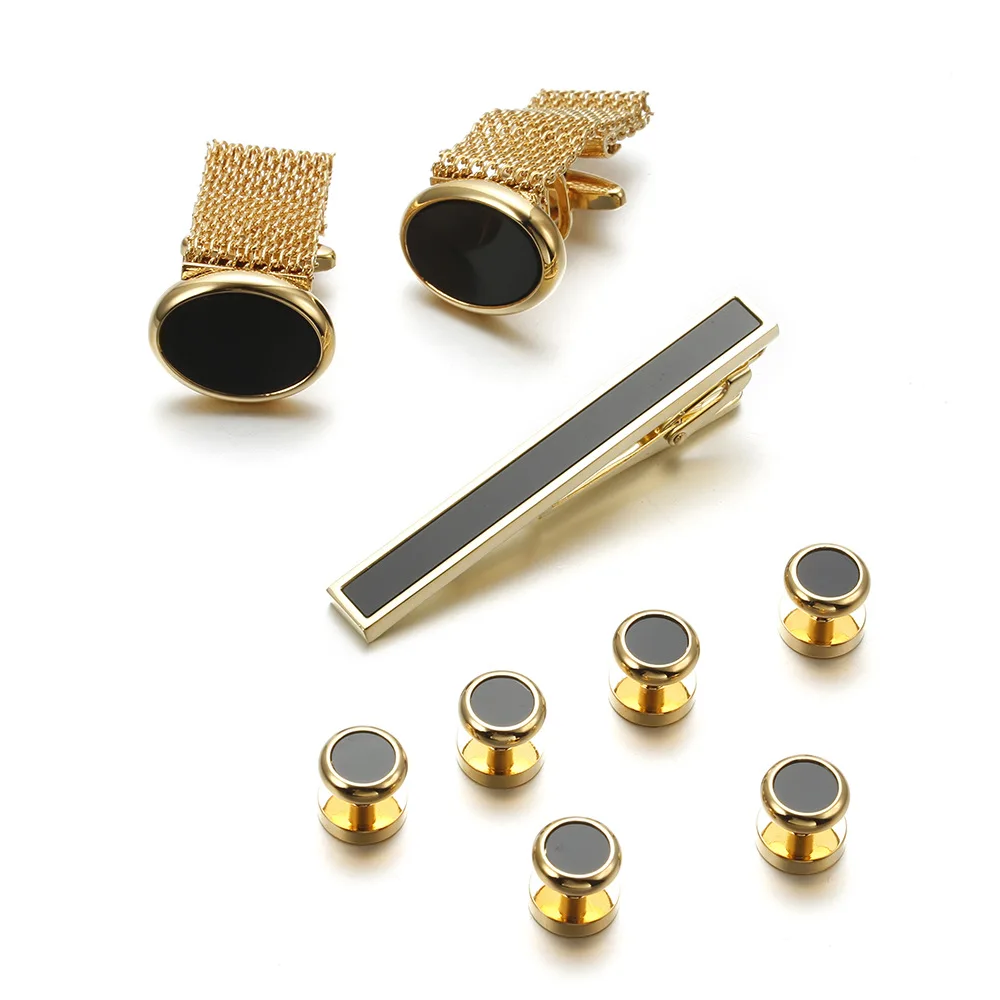 VAGULA New 9PCS Cuff links Tie - Tie Bar Set Gift avis et prix