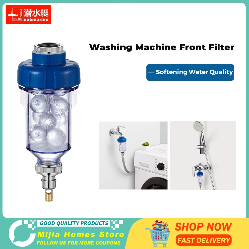

Подводный съемный фильтр для стиральной машины, домашний смеситель из нержавеющей стали, фильтр для очистки воды на входе, аксессуары
