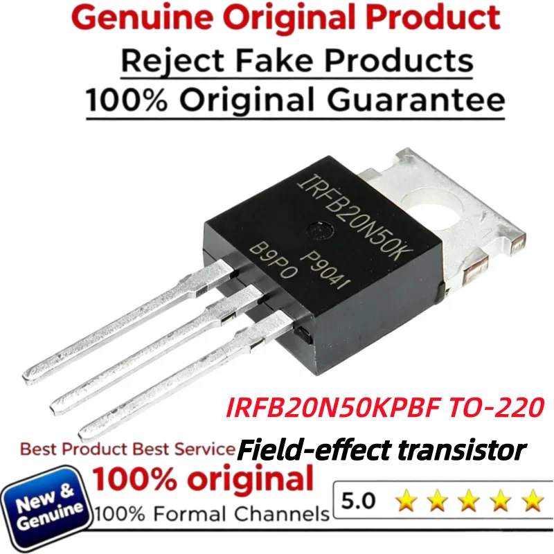 5-10-20pcs 100% New Imported Original FB20N50K IRFB20N50K  IRFB20N50KPBF   N-channel  500V 20A MOS FET TO-220