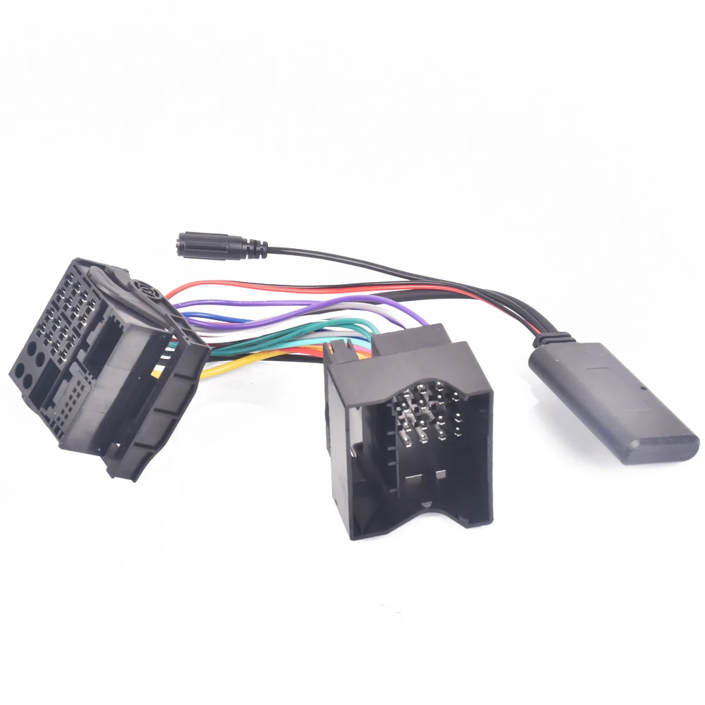Bluetooth Aux-In Audio Cable Harness Adapter Duable For Ford Mondeo Focus Fusion Galaxy Aux Bluetooth Adapter 6000CD Radio