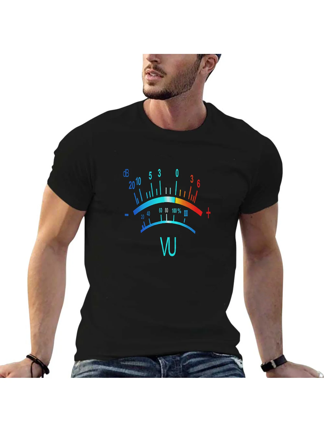 Men's Black Graphic…