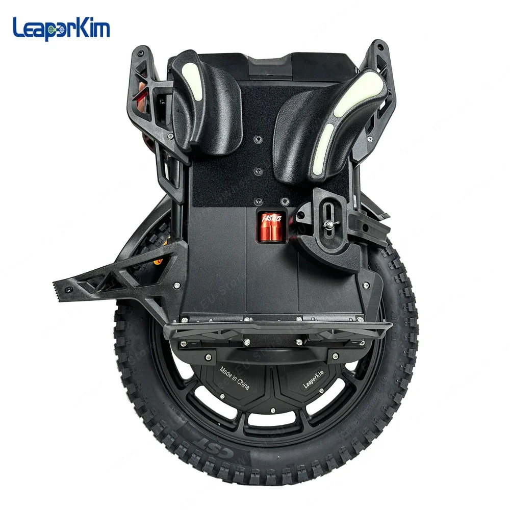 Newest LeaperKim Veteran Lynx 151.2V 2700Wh 50E Battery Peak Power 8000W Motor 125Km/h Adjustable Suspension Range 90mm Unicycle