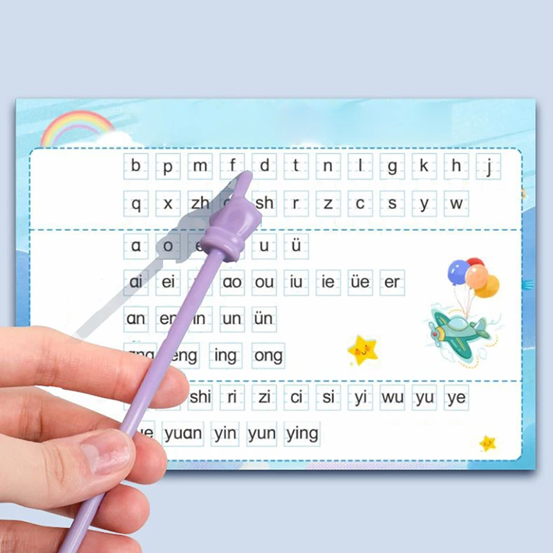 Finger Reading Guide for Children, Ferramentas de ensino pré-escolar Bendable Sticks, Brinquedos Educativos de Aprendizagem, Class Whiteboard Pointer