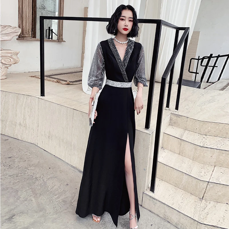 

Вечернее платье Ele Bla для женщин, облегающее, бальное, новинка 2025 года, высококачественное, можно носить на каждый день