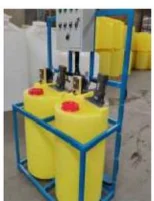 مرشح لمعالجة التنقية آلات معالجة المياه JY500 ذكي PLC للاستخدام المنزلي نظام جرعات المياه FRP البلاستيك