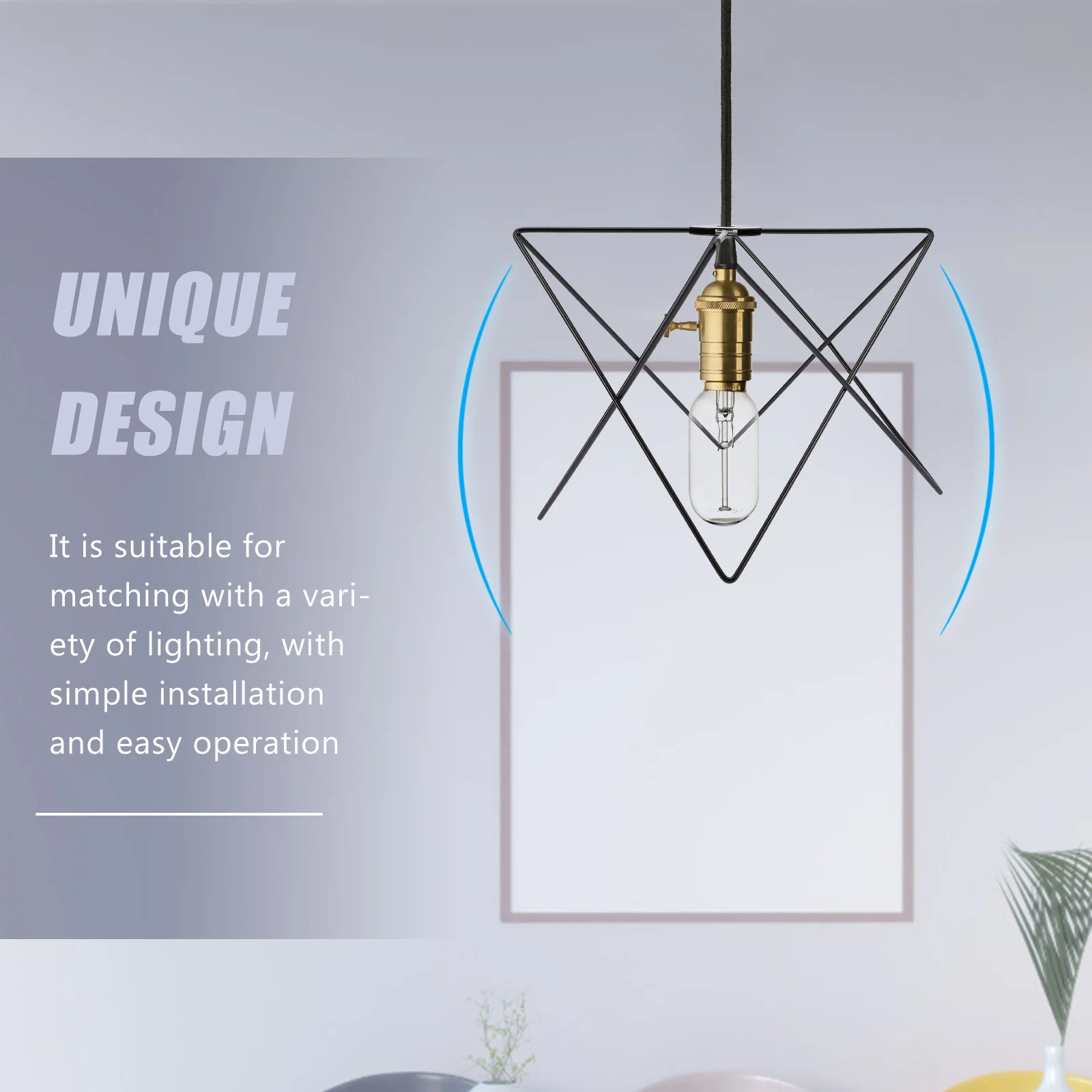 

Lampshade Frame 1cm Opening DIY Ring Lamp Shade Holder Elegant Coating for Table Desk Lamps Ceiling Covers