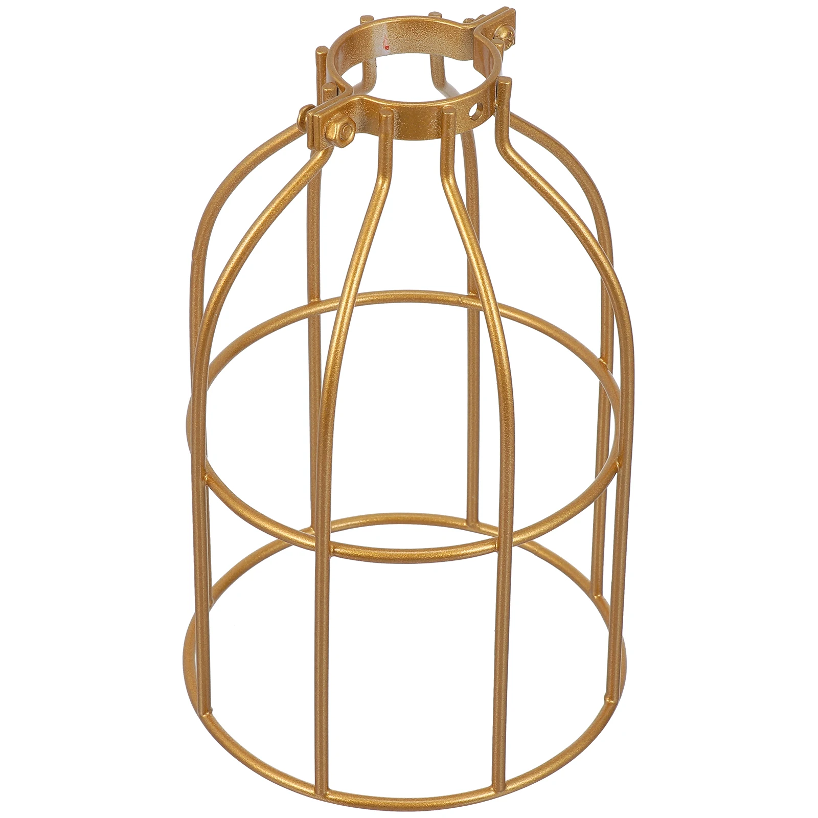 

Retro Bird Cage Lampshade Iron Art Craft Unique Cage Shaped Light Cover for Living Room Bedroom Chandelier Lighting Fixtures