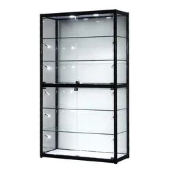 custom.Boutique Display Cabinet for Shop Cheap Lockable Display Showcase with LED Light