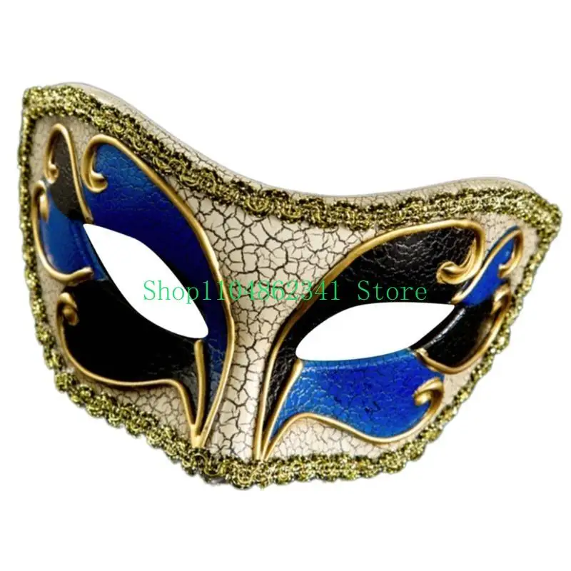 5asd Masquerade Mask for Women Men Cosplay, Half Face Mask Halloween Dress up Eyemask Masquerade Costume Accsessories
