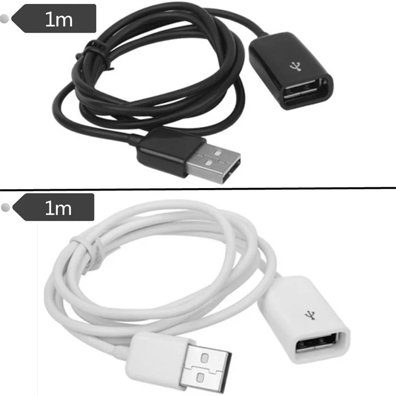

USB 2.0 A male plug to A female jack extension Cable