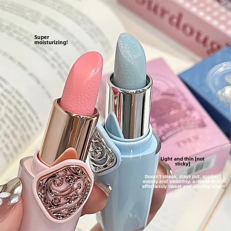 Kleurveranderende Lippenbalsem Lichte Make-up Langdurige Niet-plakkerige Hydraterende Verbeteren Teint Temperatuurveranderende Lippenstift