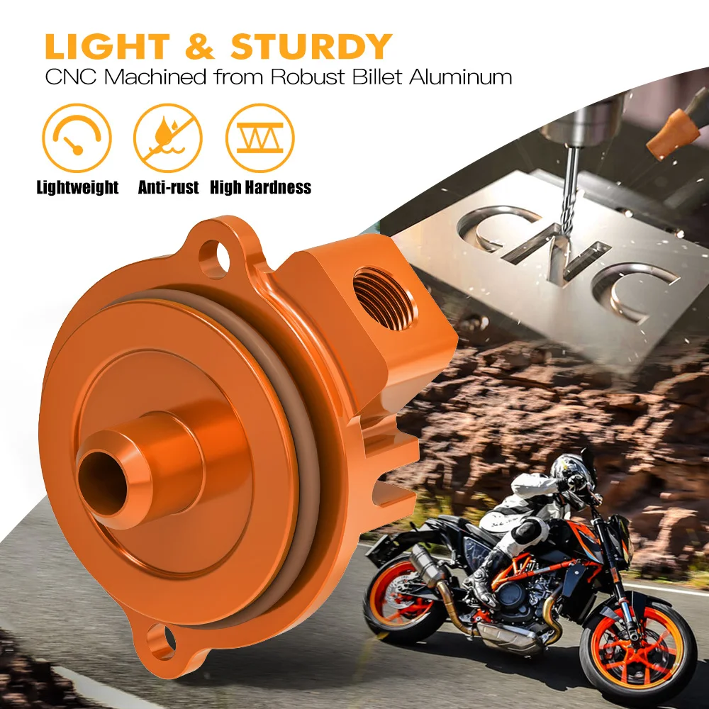 (EU-Lager) Motorölfilter-Deckel Öl-Druckschlauch für KTM 690 Enduro R 690 SMC R 2012-2023 Husqvarna 701 Enduro – Detail 10