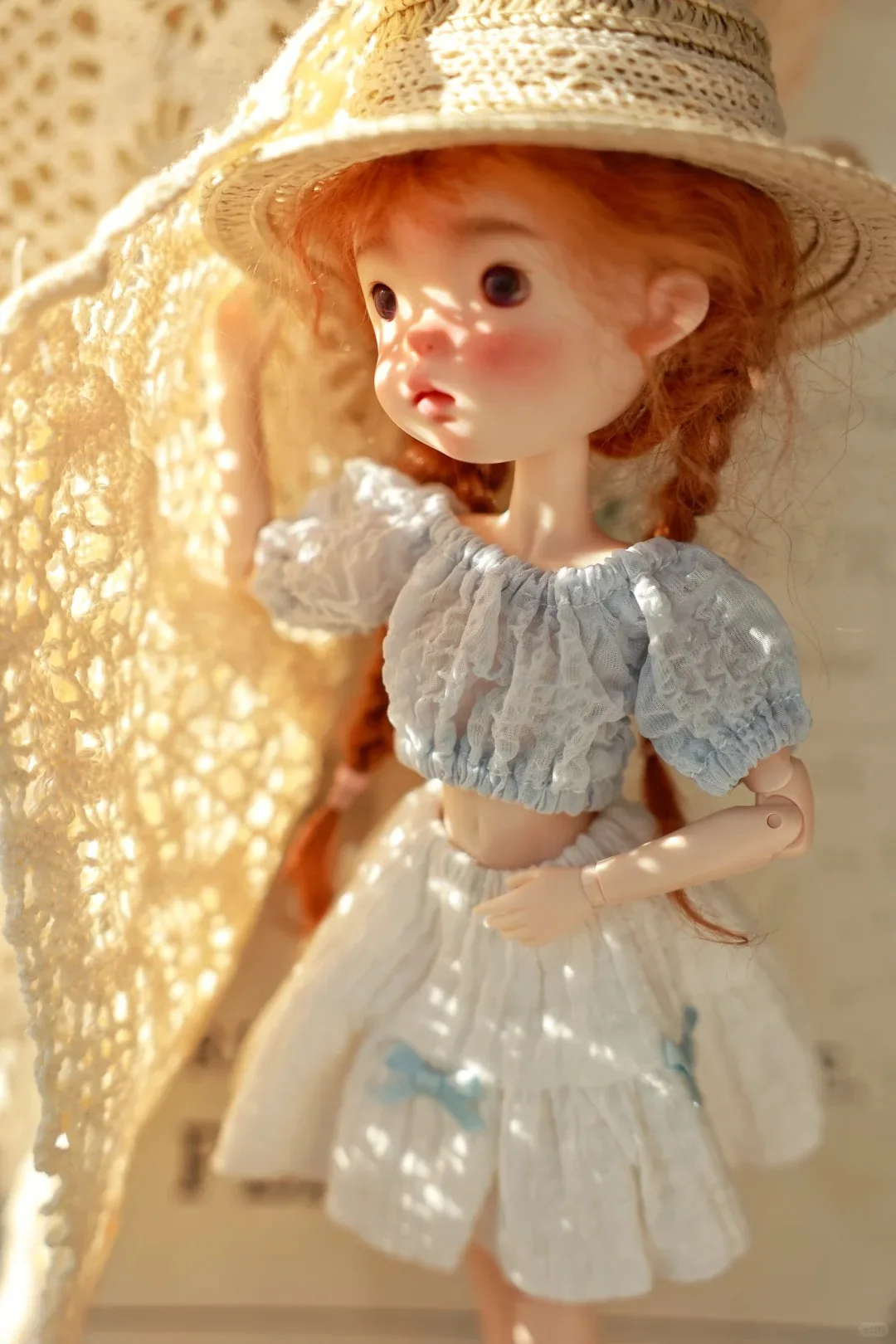 Novo sd bjd bonecas 1/6 menino boneca pipi resina grande orelha presente arte modelo brinquedo diy maquiagem presente frete grátis