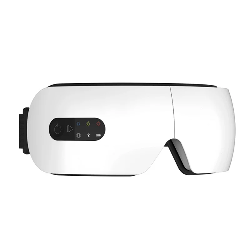 AB68 Eye Massager Vibration Massage Hot Compress Bluetooth Music Eye Protection Relieve Fatigue LED Display