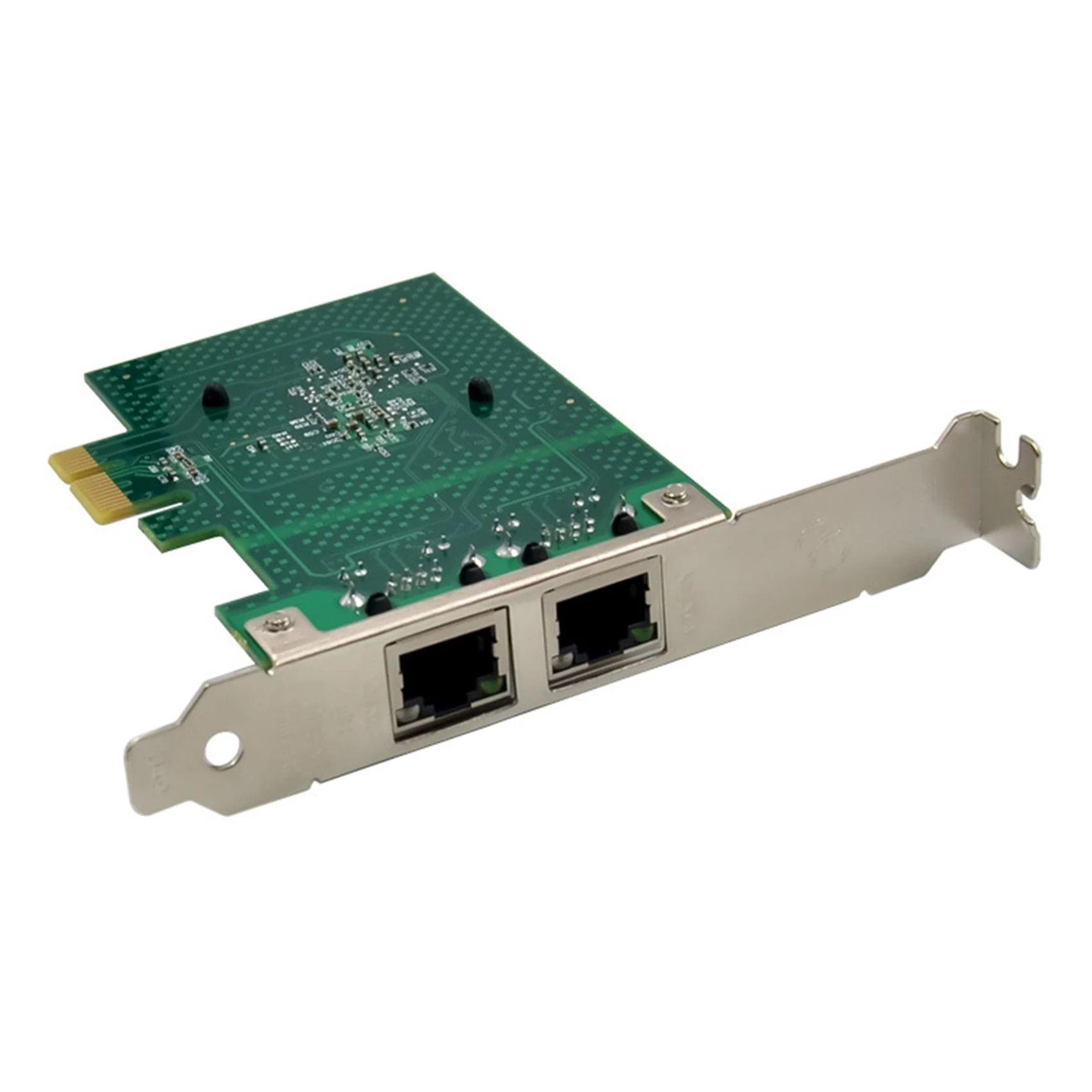 BCM5720 PCIE X1 Gigabit Ethernet Network Card Dual Port Server Network Adapter Card Compatible with WOL PXE