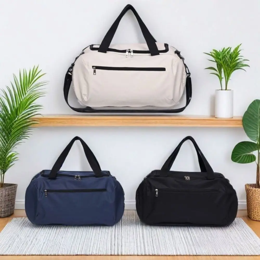 

Ins Large Capacity Travel Duffle Bag Handheld Waterproof Travel Luggage Bag Sports Business Trip Messenger Bag Male