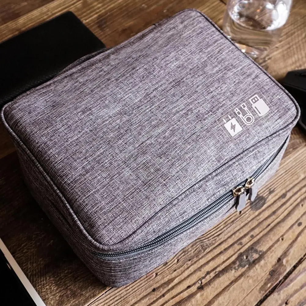 Ortable Electronic Digital Storage Bag Multifunctional Travel Large-capacity Handbag Protective Dust-proof Case O6D2