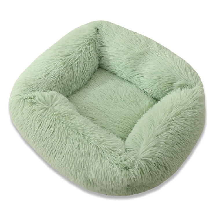 

Washable Comfortable Safety Pet Sofa Extra Firm Cotton Breathable Rectangle Nest Puppy Sleeping Bag Cushion Dog Bed