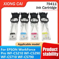R04L R04X T942 T941 T9421 T9411 T9412 T9413 T9414 Compatible Ink Bag Cartridge for Epson WorkForce ProWF-C5210 C5290 C5710 C5790