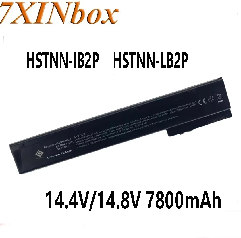 7XINbox HSTNN-LB2P 14.8V 7800mAh Laptop Battery For HP EliteBook 8560w 8570w 8760w 8770w QK641AA VH08 VH08XL QK641AA