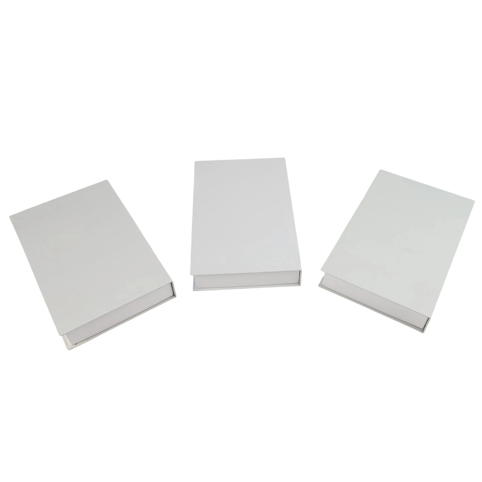Magnetic Decorative Book Box with Faux Book Design Perfect for Organizing and Concealing Personal Items on Shelves