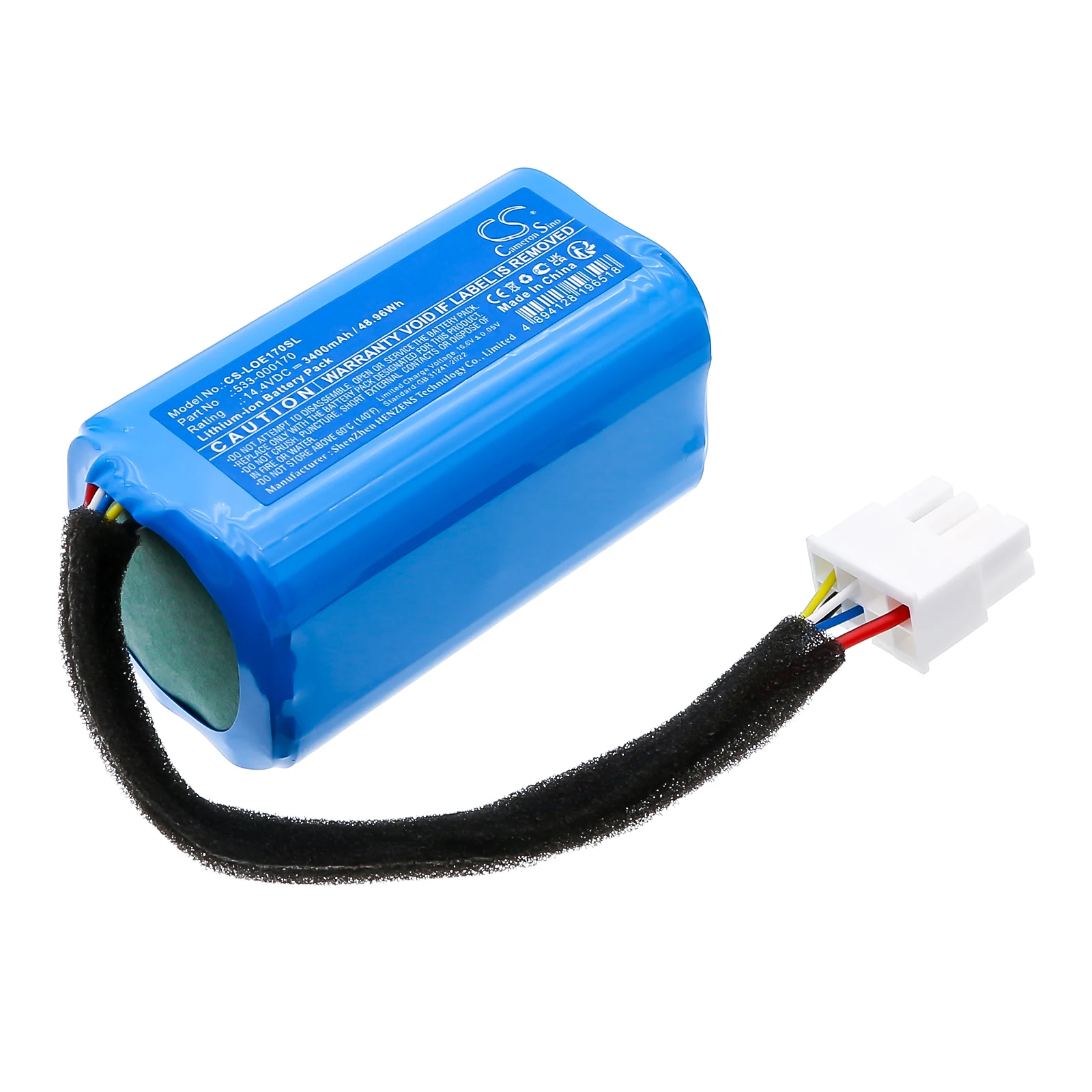 Replacement Battery for Logitech Ultimate Ears hyperboom 3,UE Hyperboom,Ultimate Ears Hypeboom,S00175 PN:53 3400mAh / 48.96Wh