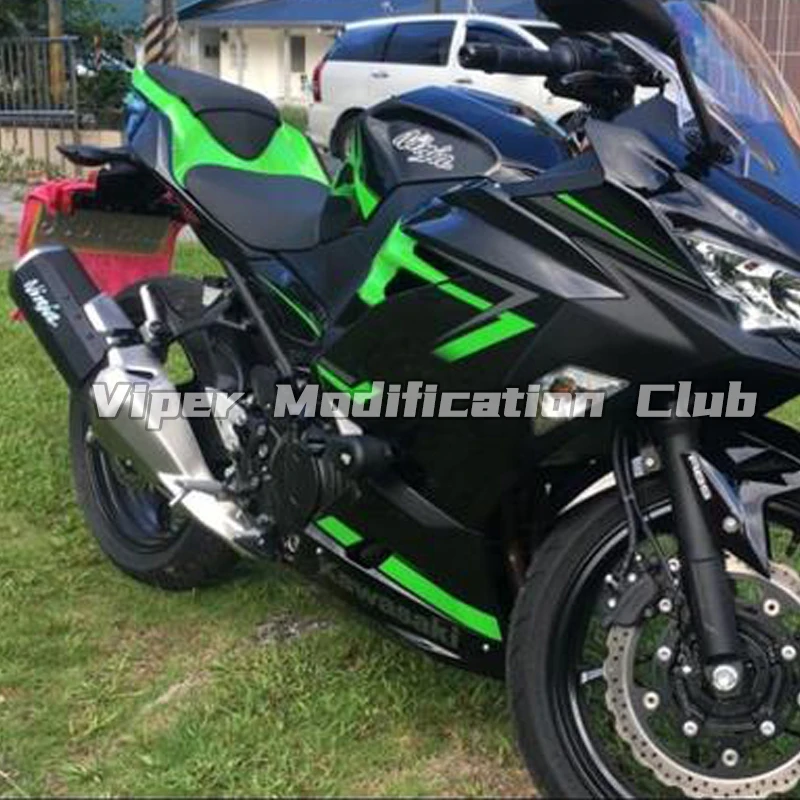 واقي العادم المعدل لـ Kawasaki Z400 Ninja400 ، غطاء حماية من حرارة العادم ، الغطاء الواقي 2018 2019 2020 2021 2022 2023 #4