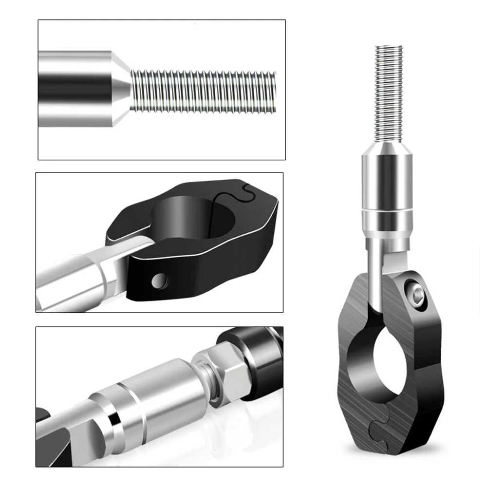 

1pc Adjustable Balance Bar Motorcycle Accessories Premium Durable Bike Modifying Equipment Black Strong Force Resistance