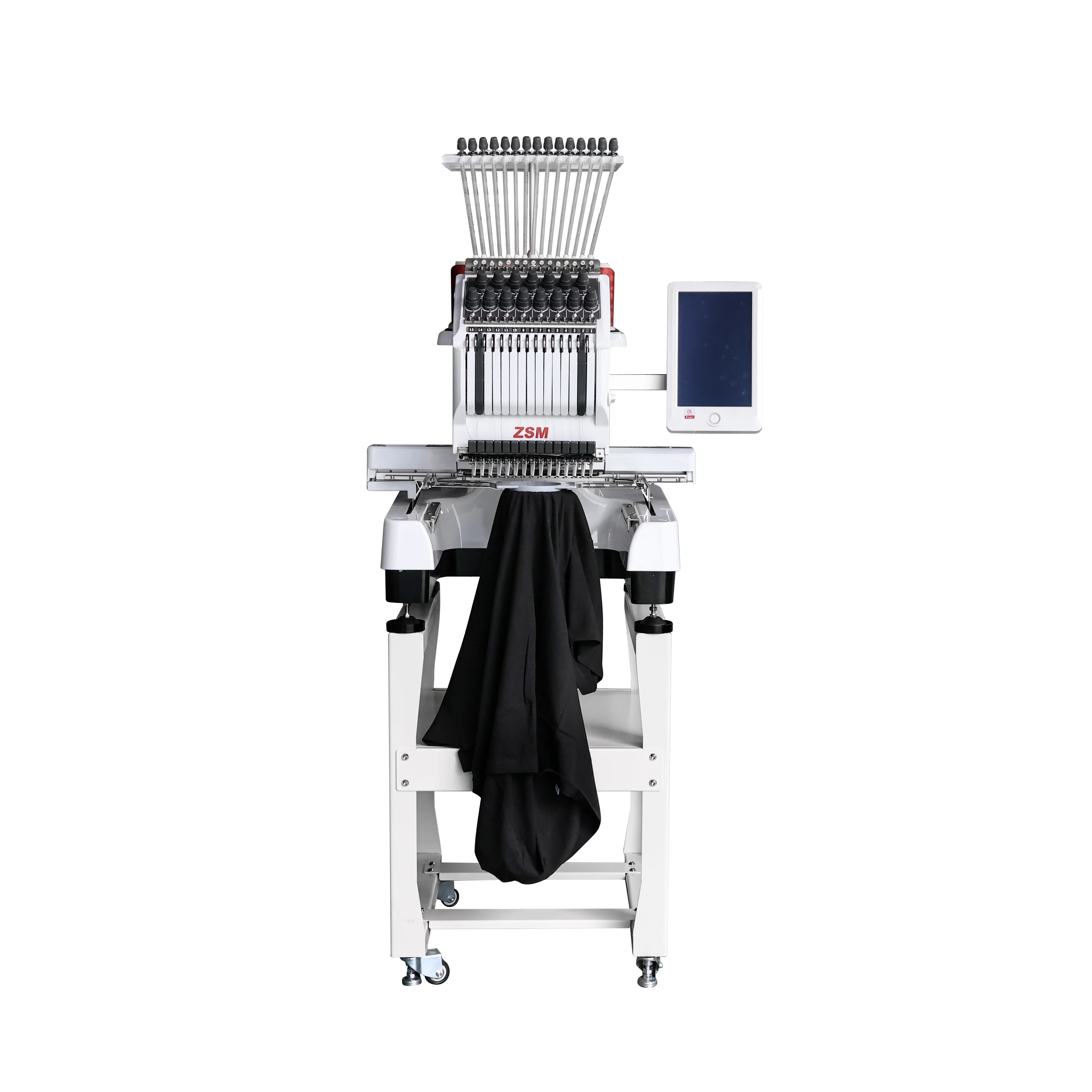 1 Head Computerized Embroidery Machine with 15 Needles for Home Use Automatic Operation Motor & Engine Core Components
