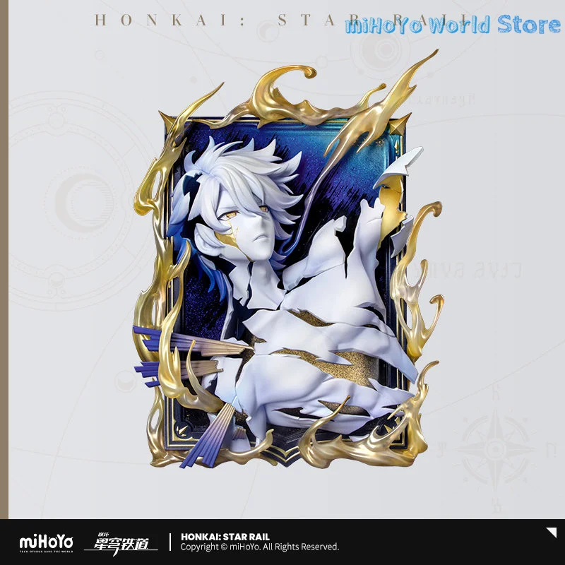 Фото Фигурки Khaslana Phainon, модель-орнамент, оригинальный Honkai Star Rail, серия «Так сгорает рассвет», подарки для фанатов, подарки на день рождения